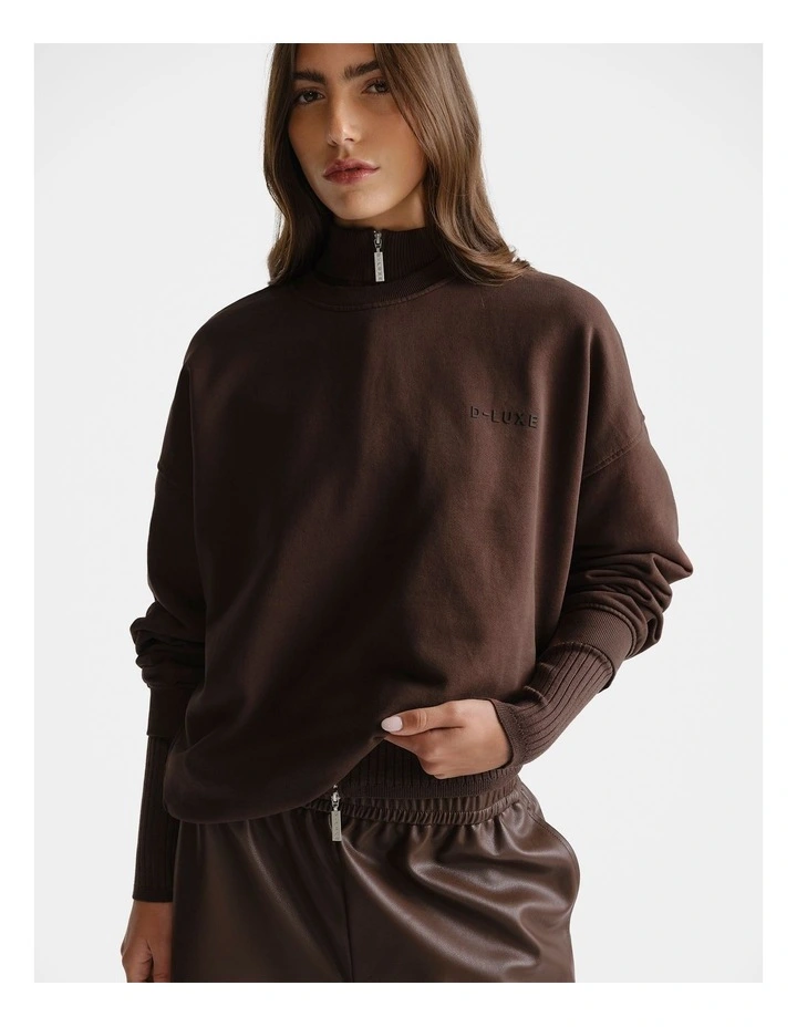 D-Luxe Washed Terry Sweat image 3