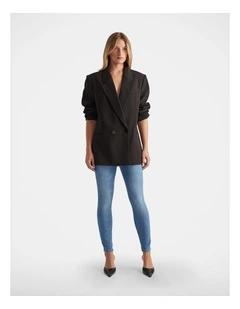 Evie High Rise Skinny Jean in Blue