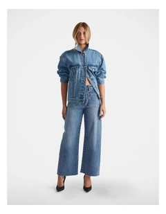 Darcy Cropped Wide Leg Jean