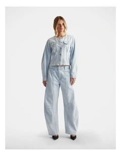 Amaya Barrel Jean in Blue