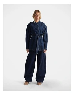 Daisy Horseshoe Jeans in Blue