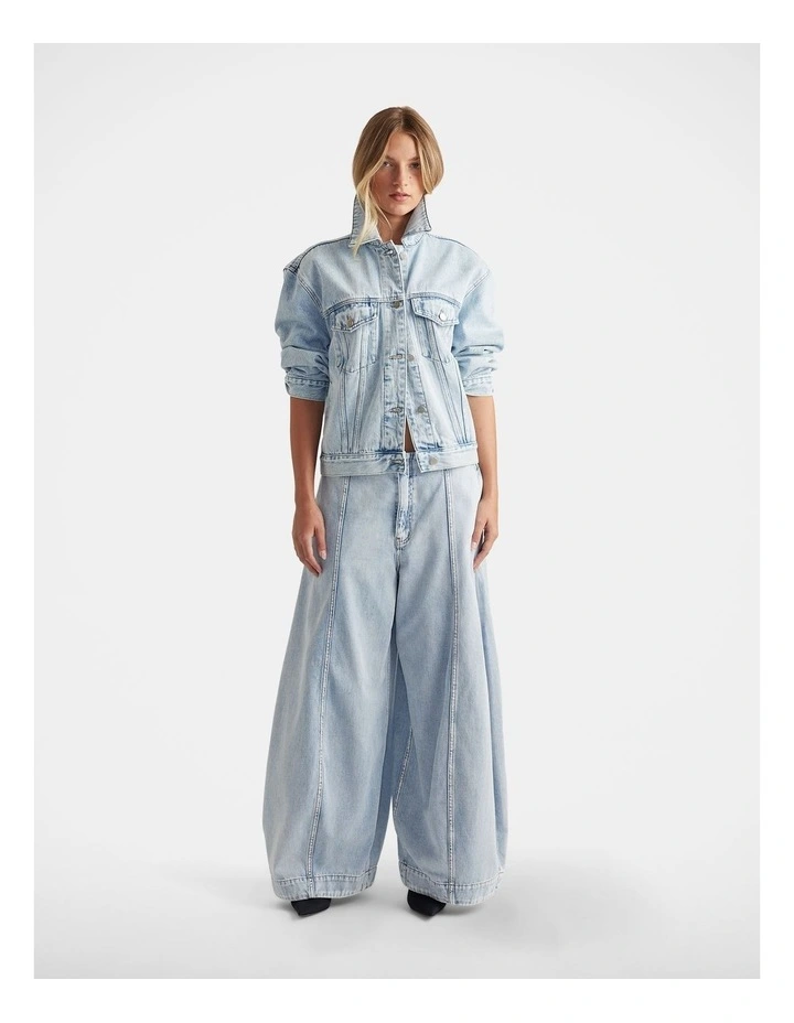 Paloma Balloon Jeans in Blue image 1