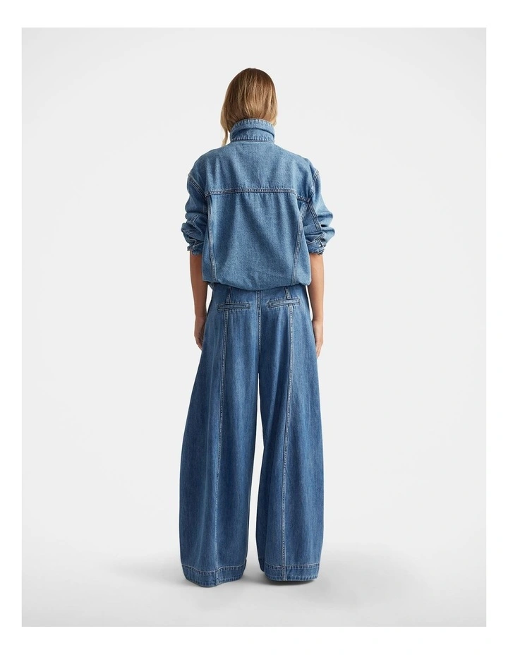 Paloma Balloon Jeans in Blue image 2