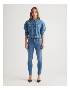 Chloe Denim Skinny Jean in Blue