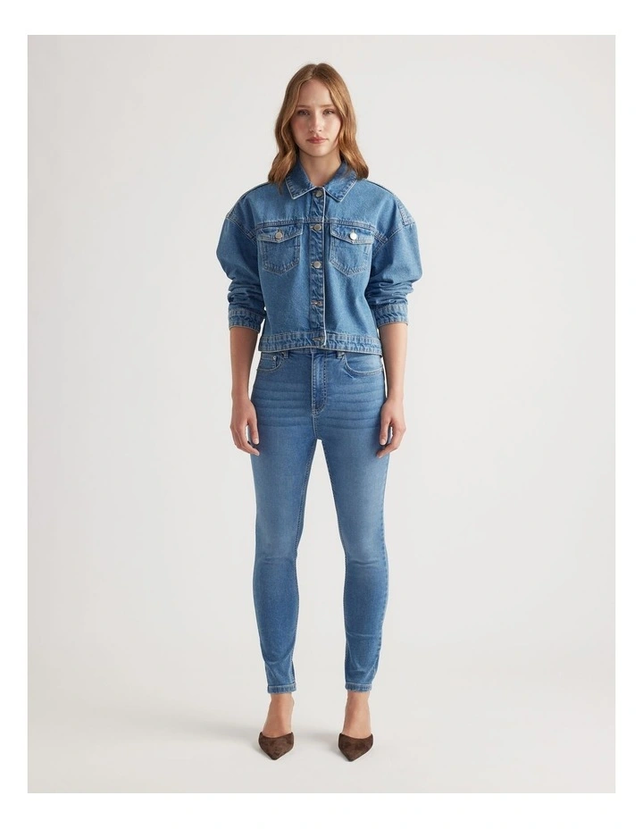 Chloe Denim Skinny Jean in Blue image 1