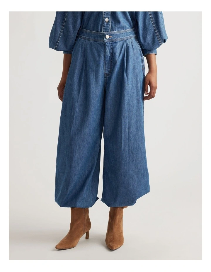 Neve Denim Balloon Pant image 3
