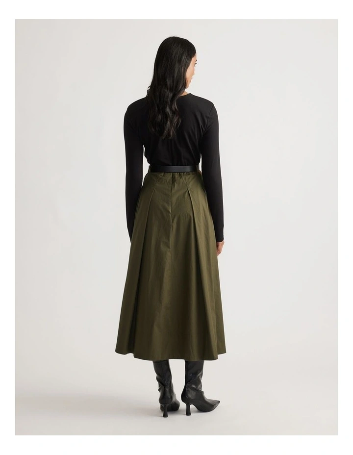 Sloane Long Sleeve Midi Dress in Multi image 2