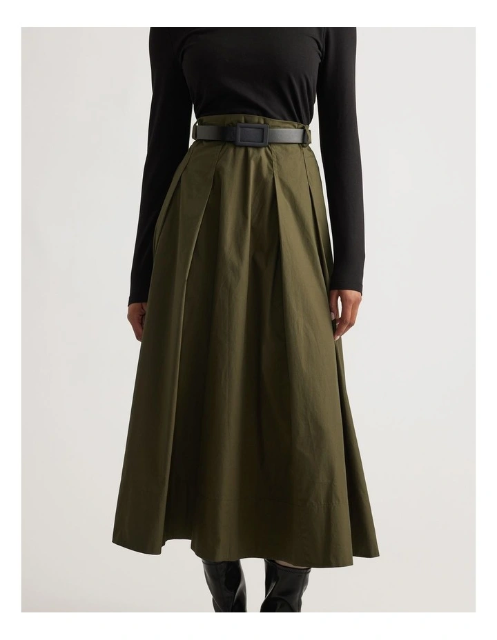 Sloane Long Sleeve Midi Dress in Multi image 3