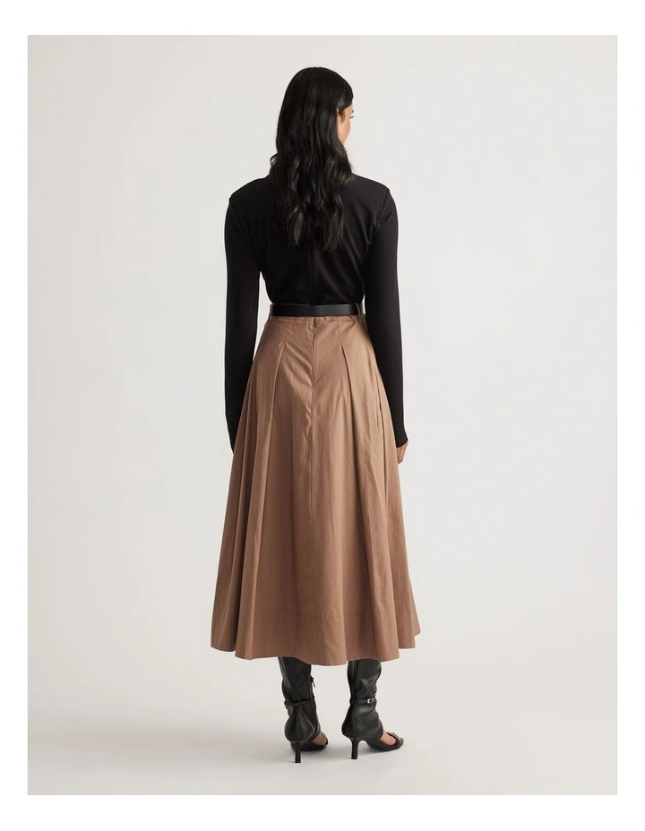 Sloane Long Sleeve Midi Dress in Multi image 2