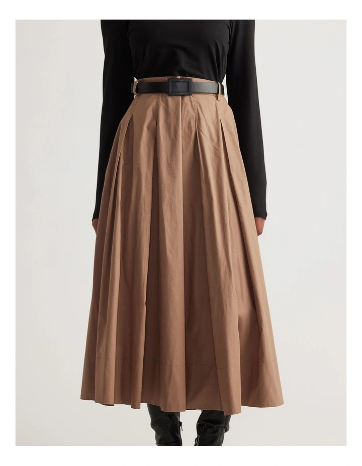 Sloane Long Sleeve Midi Dress in Multi image 3