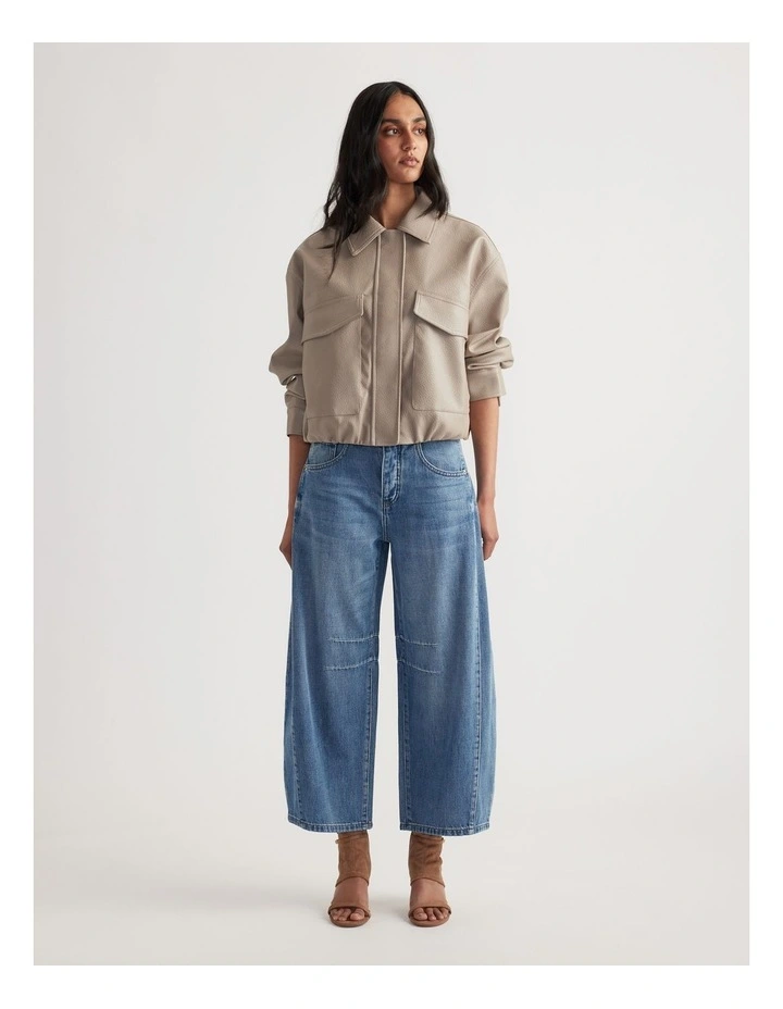 Tilly Barrel Jean in Blue image 1