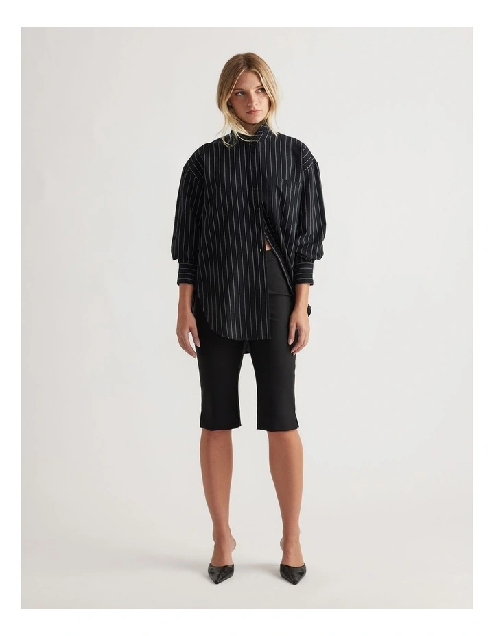 Heather Oxford Oversized Shirt image 1
