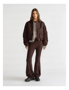 D-Luxe Collared Bomber Jacket