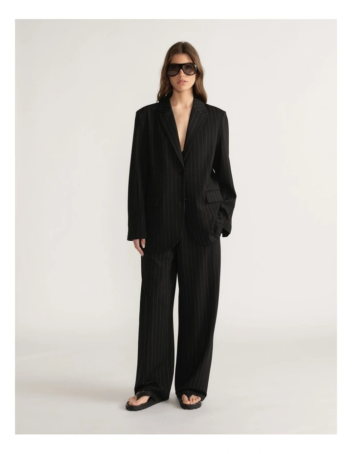 D-Luxe Pinstripe Blazer image 1
