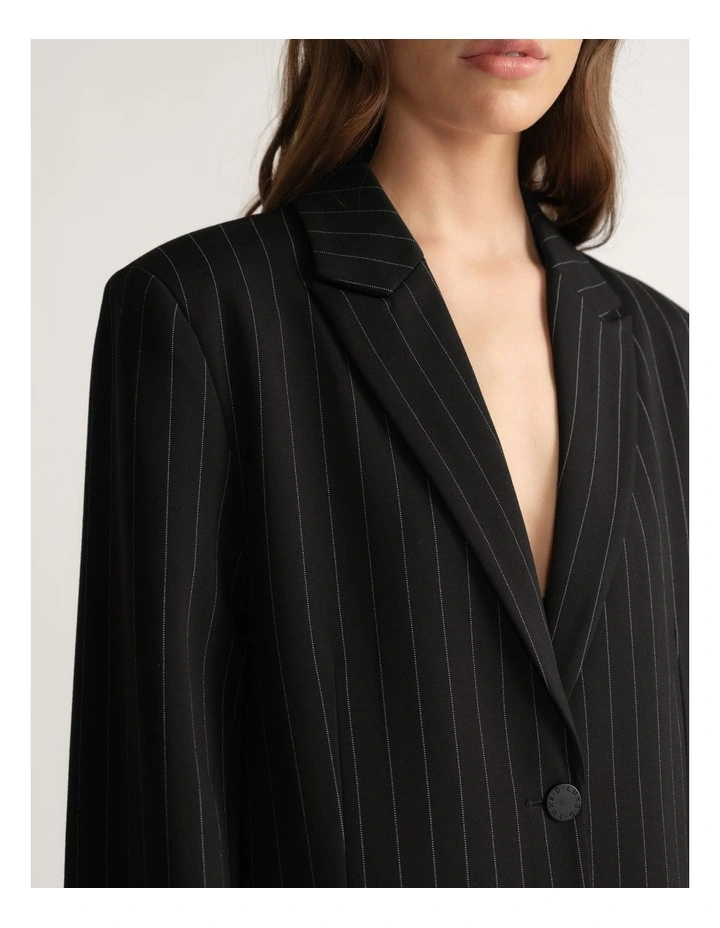 D-Luxe Pinstripe Blazer image 3