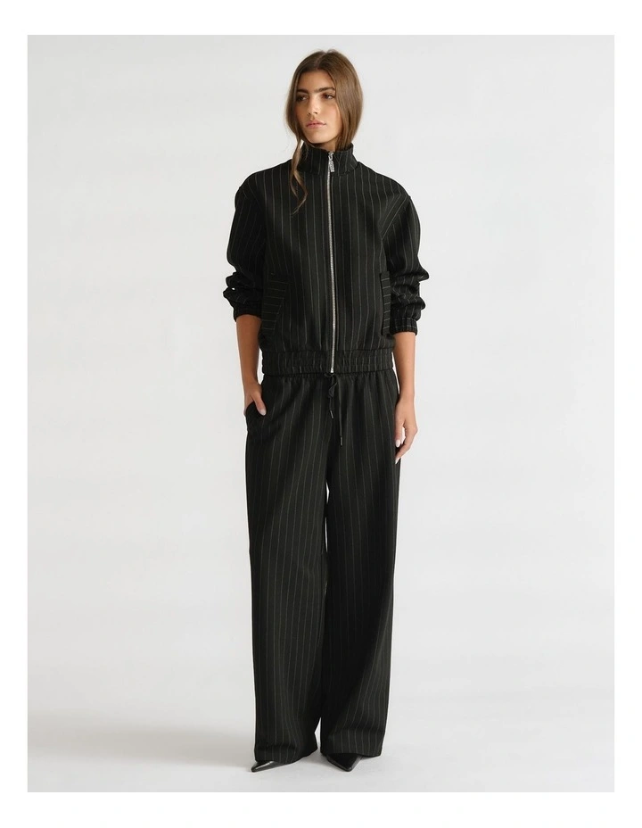 D-Luxe Pinstripe Bomber image 1