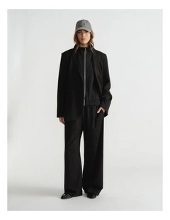 Wide Leg Pant in Black