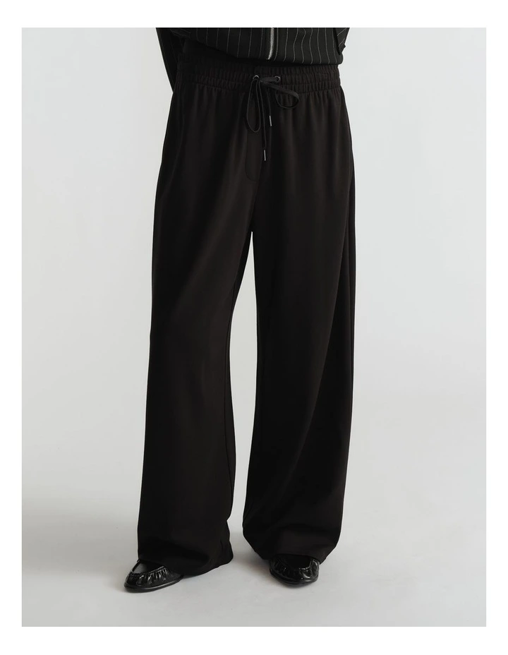 Wide Leg Pant in Black image 3