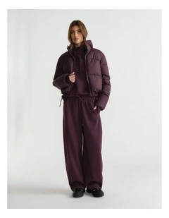 Barrel Track Pant in Purple
