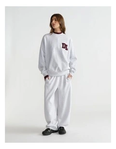 Barrel Track Pant in Grey