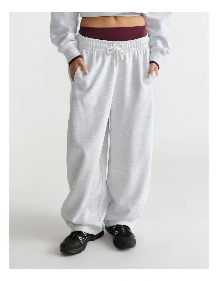 Barrel Track Pant in Grey image 3