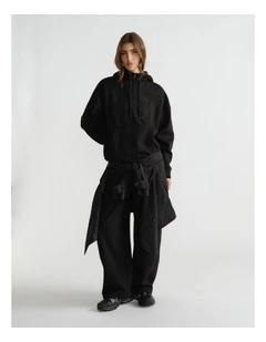 Essential Hoodie in Black