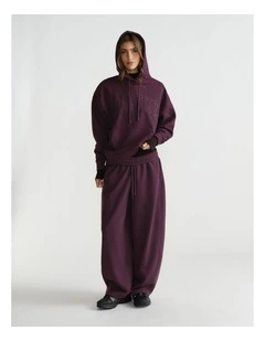 D-Luxe Essential Hoodie in Red