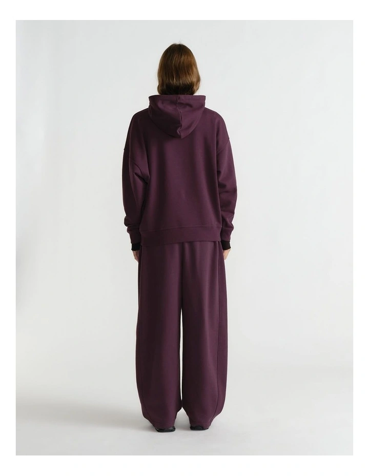 D-Luxe Essential Hoodie in Red image 2
