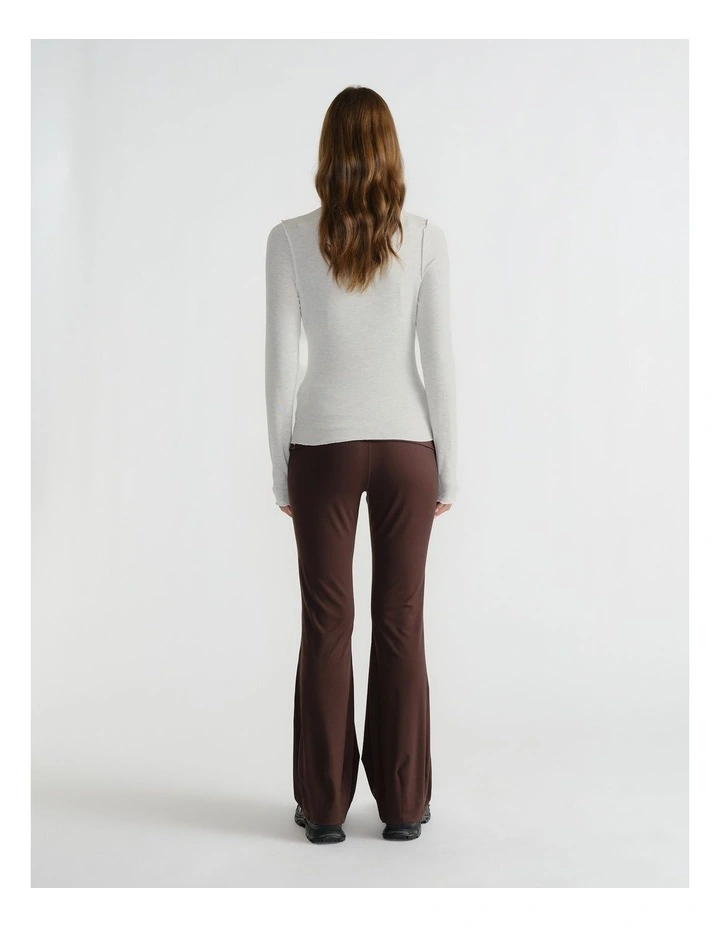 Long Sleeve Top in Grey image 2