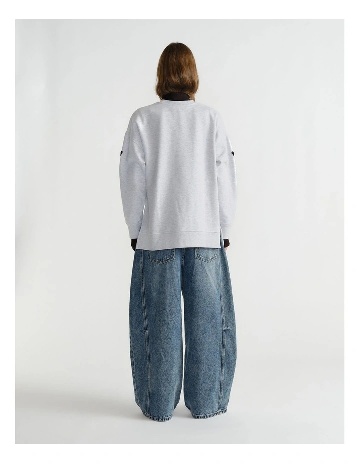 D-Luxe Boucle Logo Sweat image 2