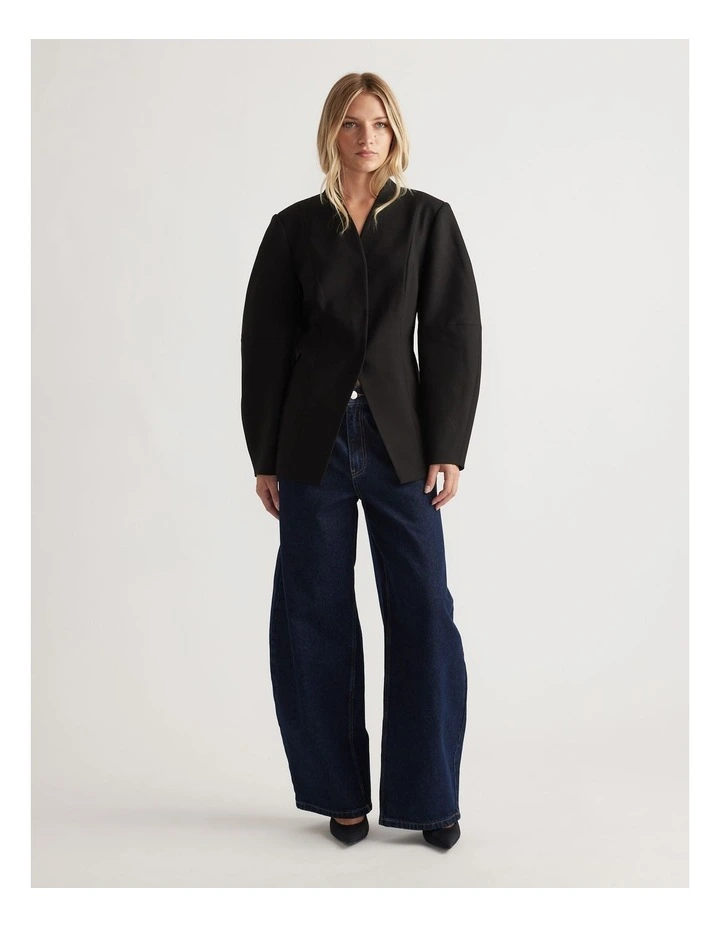 Ruby Barrel Sleeve Blazer image 1