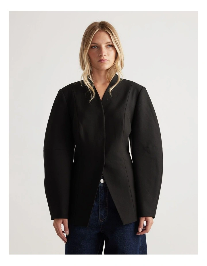 Ruby Barrel Sleeve Blazer image 3