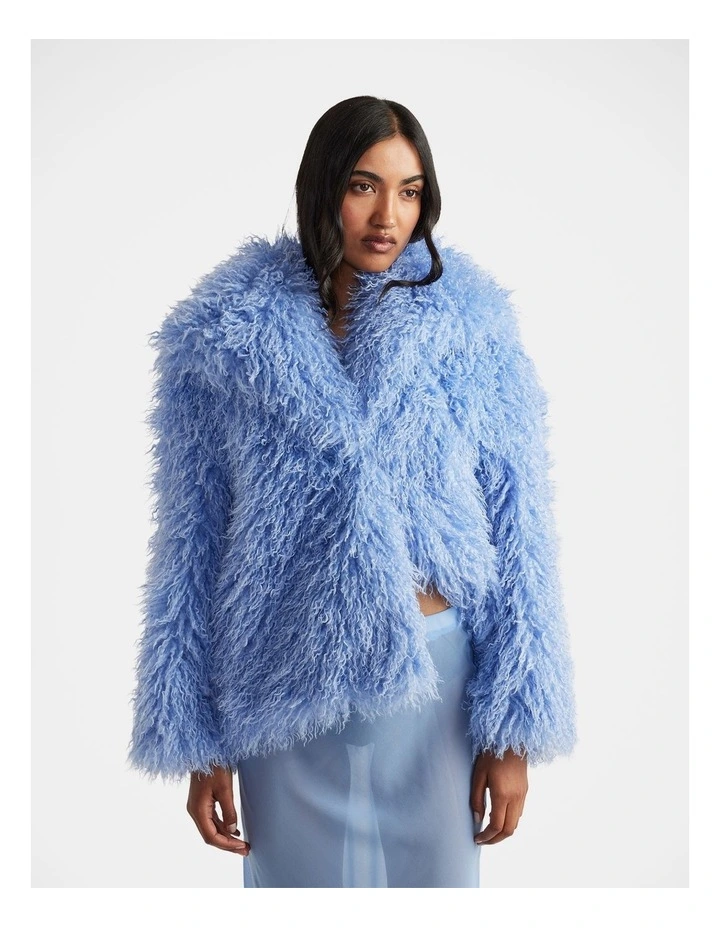 Sophia Faux Fur Jacket image 3