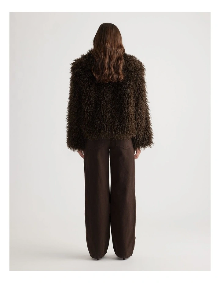 Sophia Faux Fur Jacket image 2