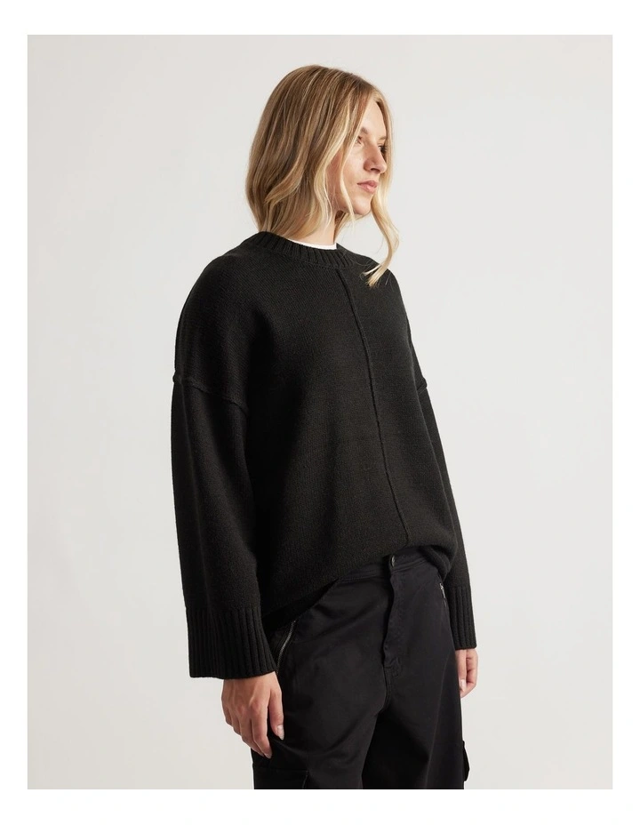 Milena Seam Detail Knit Jumper image 3