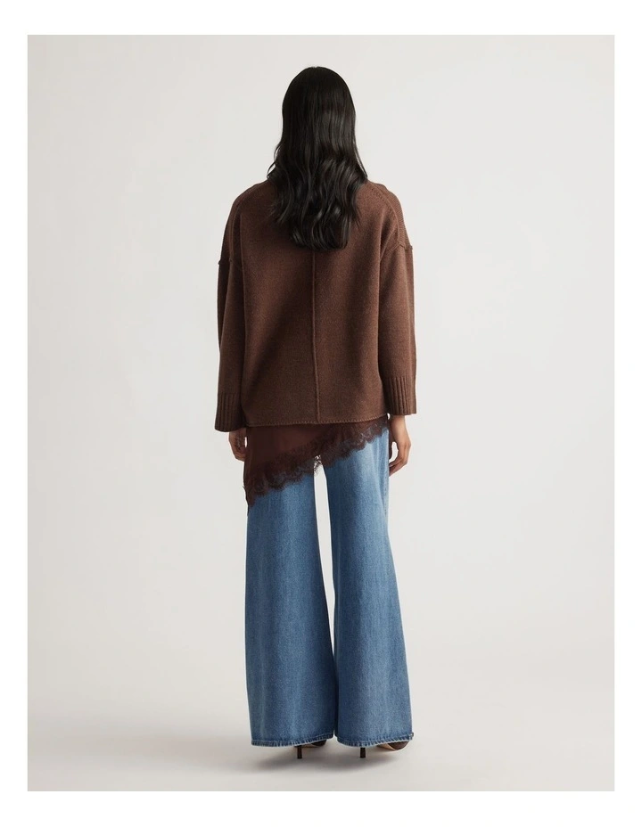 Milena Seam Detail Knit Jumper image 2