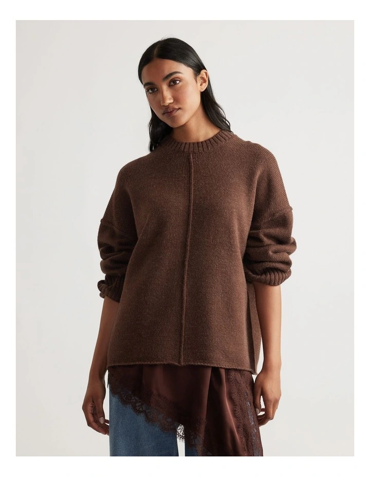 Milena Seam Detail Knit Jumper image 3