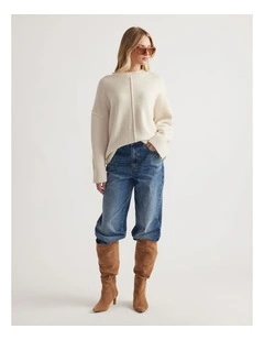 Milena Seam Detail Knit Jumper