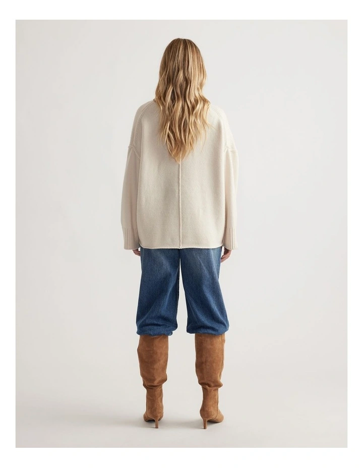 Milena Seam Detail Knit Jumper image 2