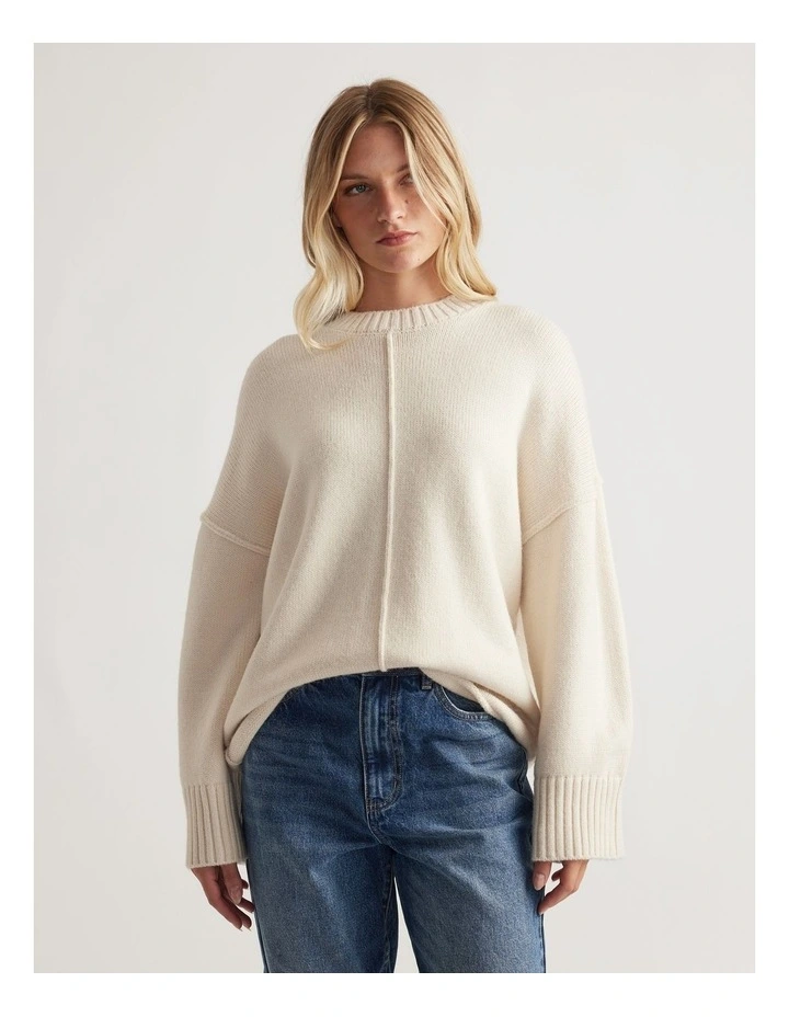 Milena Seam Detail Knit Jumper image 3