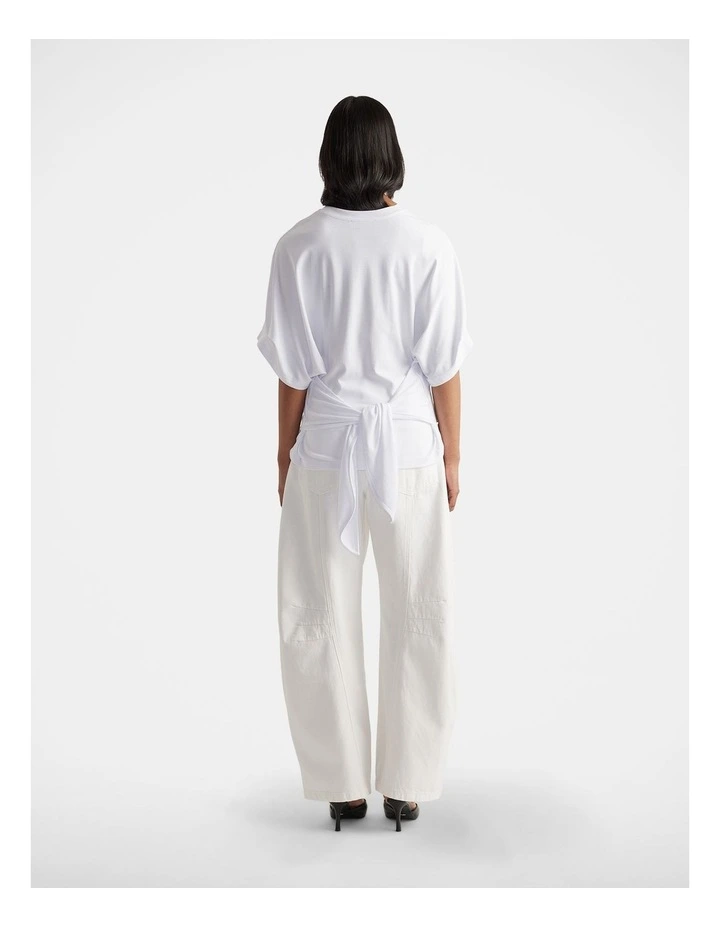 Leah Tie Back Tee image 2