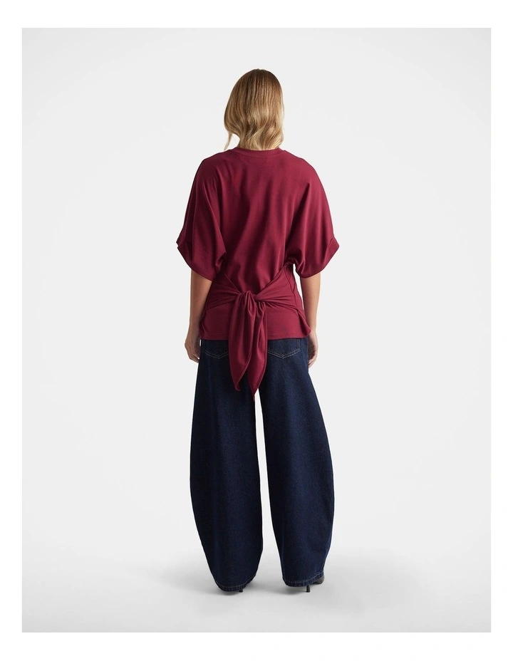 Leah Tie Back Tee image 2