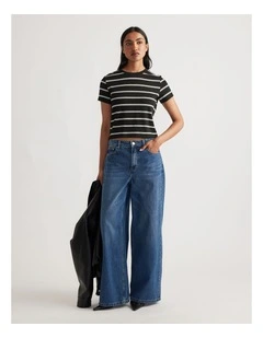 Dillon Stripe Mini Tee