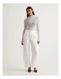 Amber Lace Long Sleeve Top