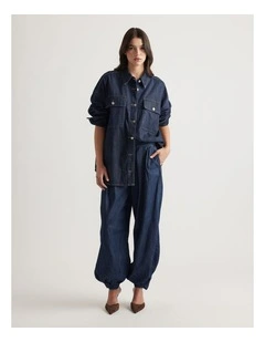 Lia Denim Shirt in Blue