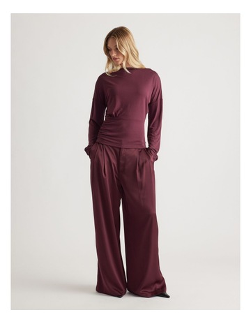 Plum colour