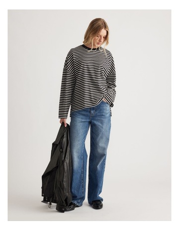Black Ivory Stripe colour