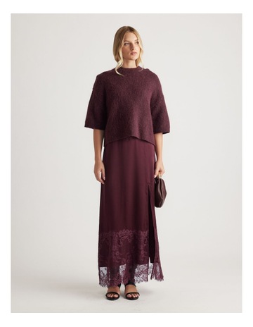 Burgundy colour