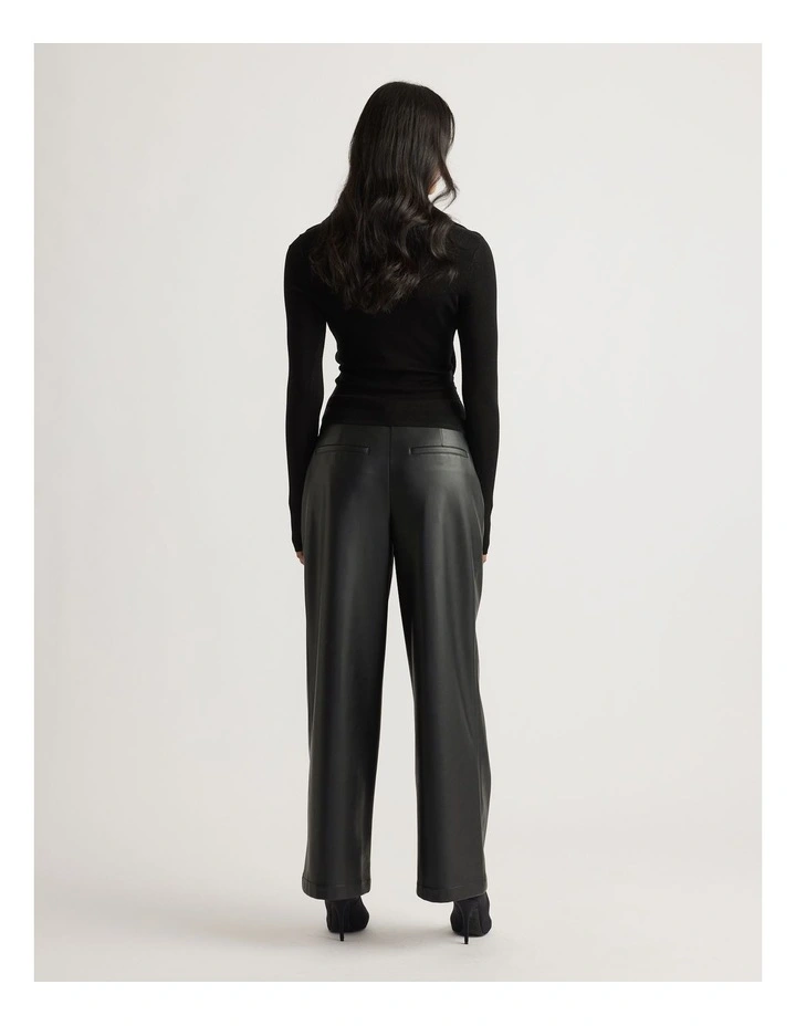 Kendra Crossover Fine Knit Top image 2