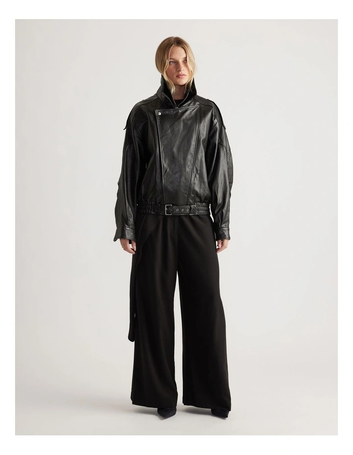 Elena Palazzo Pant in Black image 1